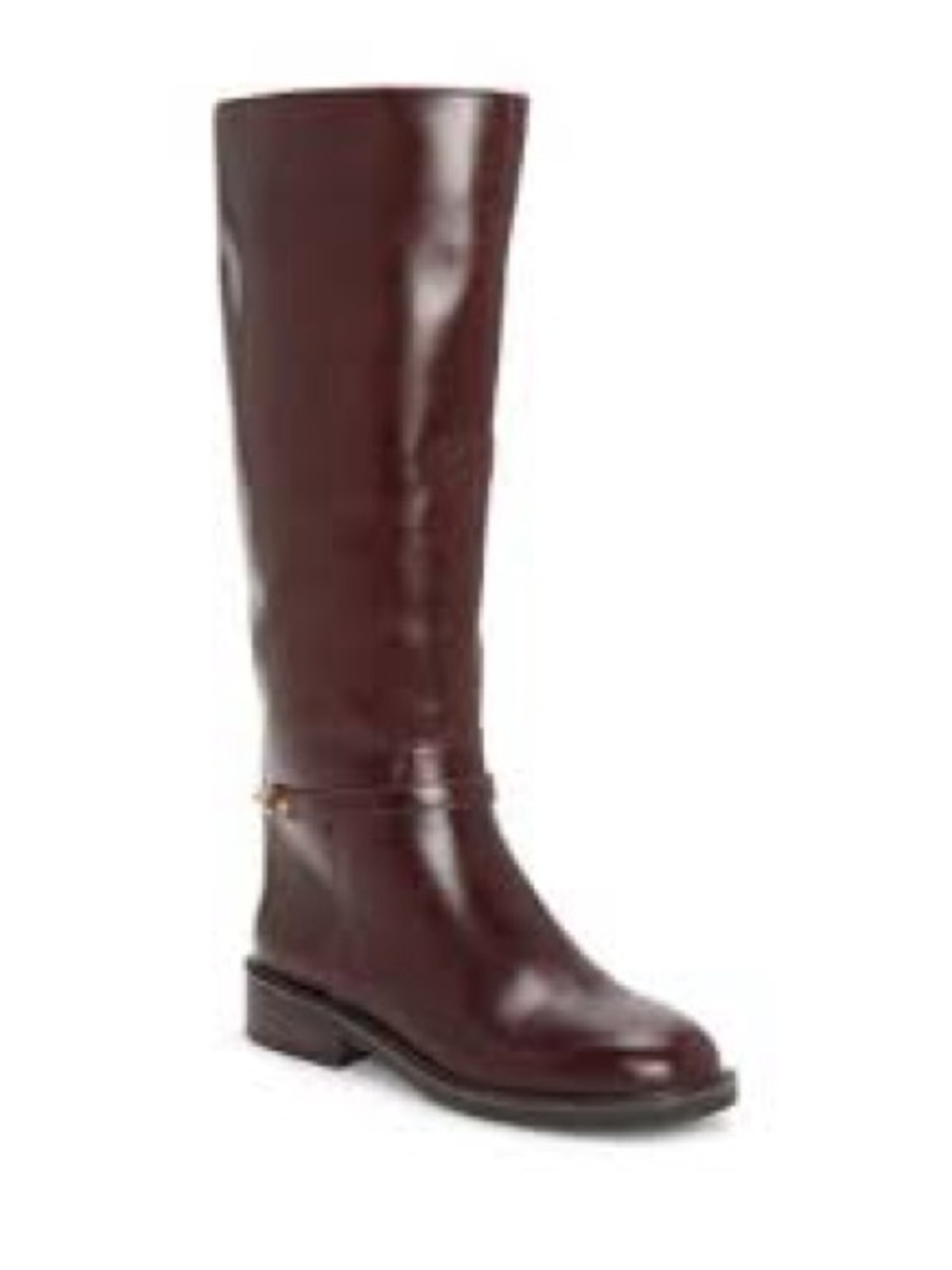 Brand new Vince Camuto Adria Leather Link Hardware Tall Riding Boots no box size